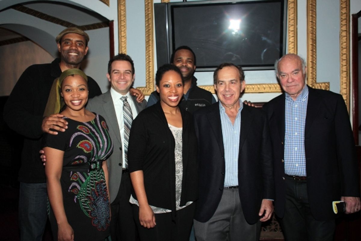 Nathaniel Stampley, Sumayya Ali, Peter Avery, Andrea Jones-Sojola, Phumzile Sojola, Marc Gershwin, Mike Strunsky at 