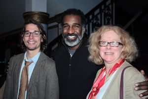 Patrick Berger, Norm Lewis, Victoria Bailey Photo