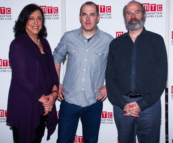 Lynne Meadow, David Auburn, and Daniel Sullivan Photo