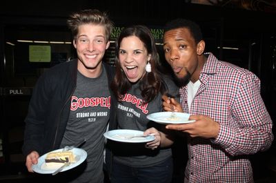 Hunter Parrish, Lindsay Mendez & Wallace Smith  Photo