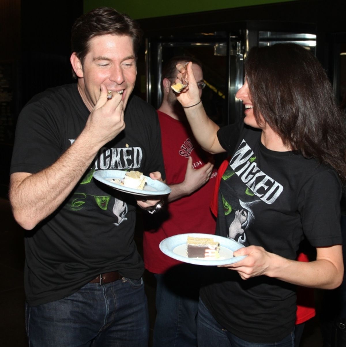 Richard H. Blake and Chandra Lee Schwartz (WICKED) at 