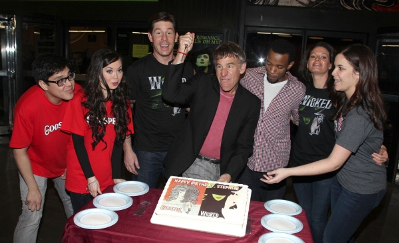 Photo Coverage: GODSPELL & WICKED Wish Stephen Schwartz a Happy Belated Birthday! Photo Coverage: GODSPELL & WICKED Wish Stephen Schwartz a Happy Belated Birthday! Image