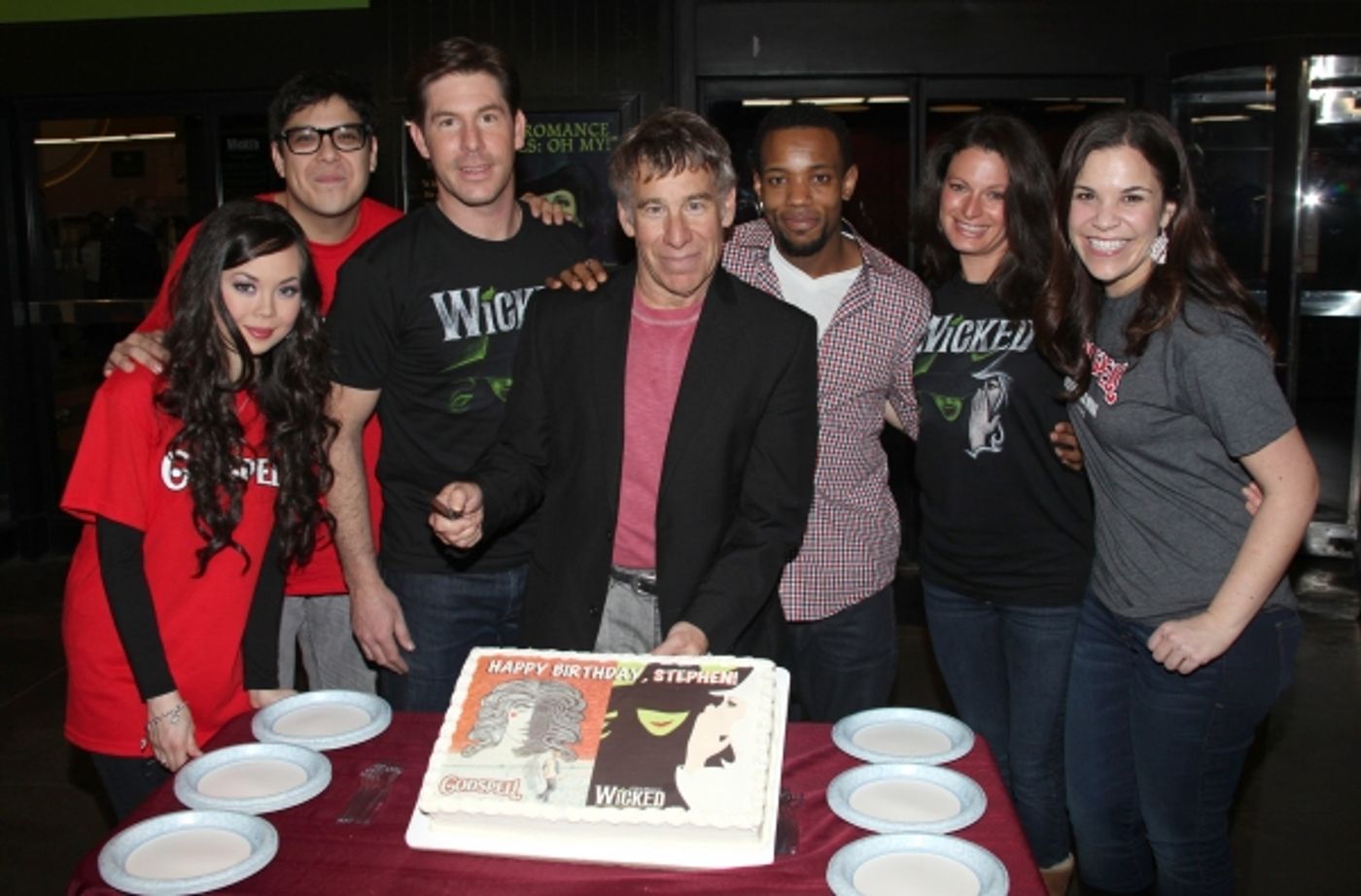 Photo Coverage: GODSPELL & WICKED Wish Stephen Schwartz a Happy Belated Birthday! Photo Coverage: GODSPELL & WICKED Wish Stephen Schwartz a Happy Belated Birthday! Image