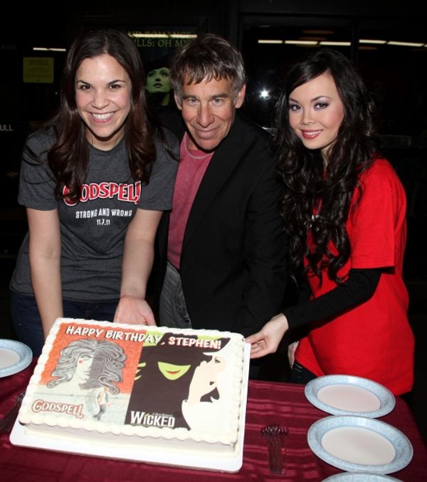 Lindsay Mendez, Stephen Schwartz and Anna Maria Perez de Tagle Photo