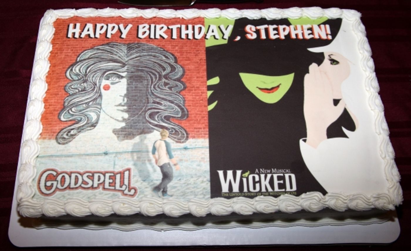 Photo Coverage: GODSPELL & WICKED Wish Stephen Schwartz a Happy Belated Birthday! Photo Coverage: GODSPELL & WICKED Wish Stephen Schwartz a Happy Belated Birthday! Image