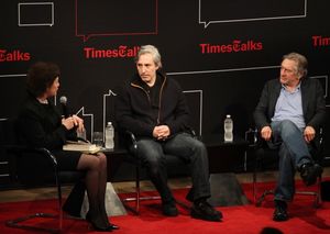Robert De Niro & Paul Weitz with Janet Maslin @ BroadwayWorld Robert De Niro & Paul Weitz with Janet Maslin Photo