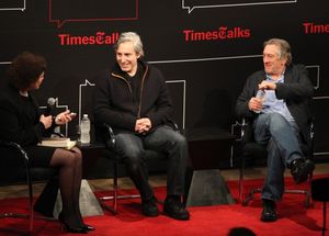 Robert De Niro & Paul Weitz with Janet Maslin @ BroadwayWorld Robert De Niro & Paul Weitz with Janet Maslin Photo