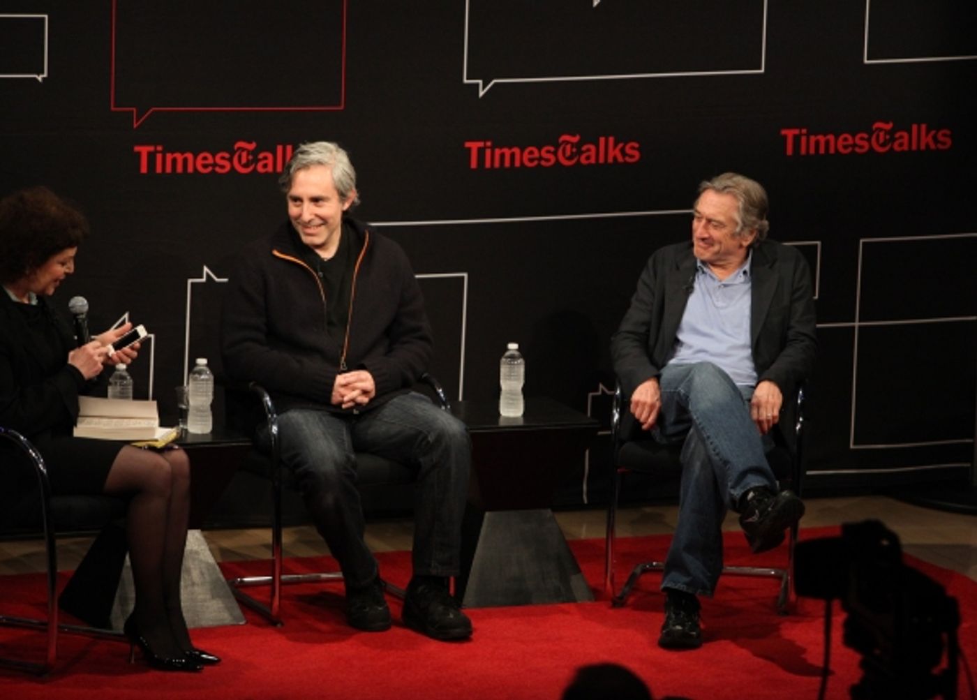 Photo Coverage: Robert De Niro & Paul Weitz Talk BEING FLYNN at TimesTalks  Image