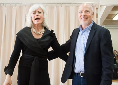 Louise Pitre and Ray Roderick Photo