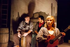 Aral Gribble, Drew Parker, Maggie Meyer @ BroadwayWorld Aral Gribble, Drew Parker, Maggie Meyer Photo