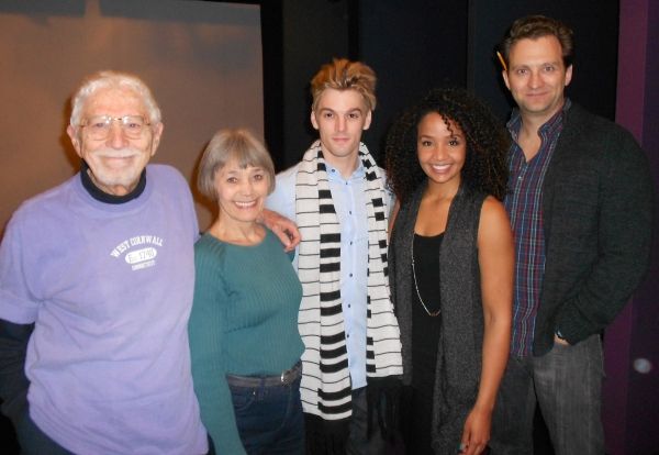 Tom Jones, Susan Watson, Aaron Carter, Stephanie Umoh and Graham Rowat Photo