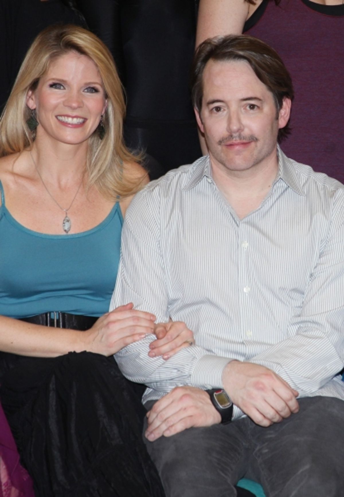 Kelli O'Hara & Matthew Broderick at 