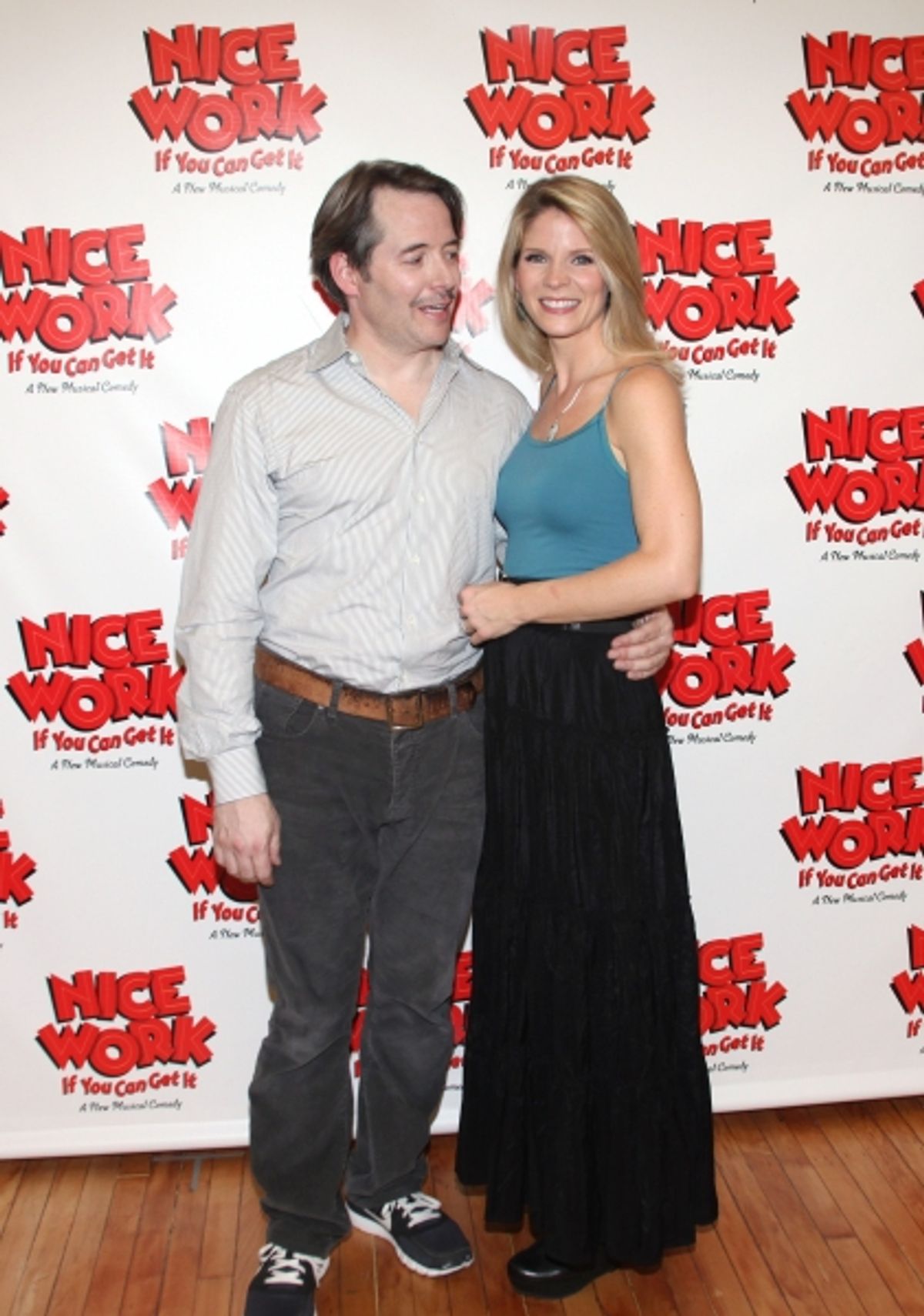 Matthew Broderick & Kelli O'Hara  at 