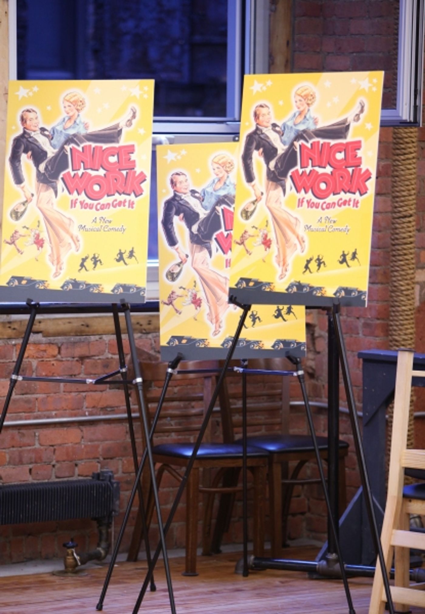 Photo Coverage: NICE WORK IF YOU CAN GET IT Meets the Press - Matthew Broderick, Kelli O'Hara and More!  Image