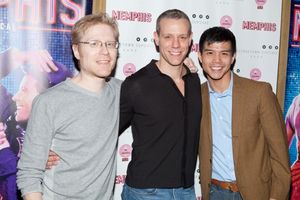 Anthony Rapp, Adam Pascal and Telly Leung @ BroadwayWorld Anthony Rapp, Adam Pascal and Telly Leung Photo