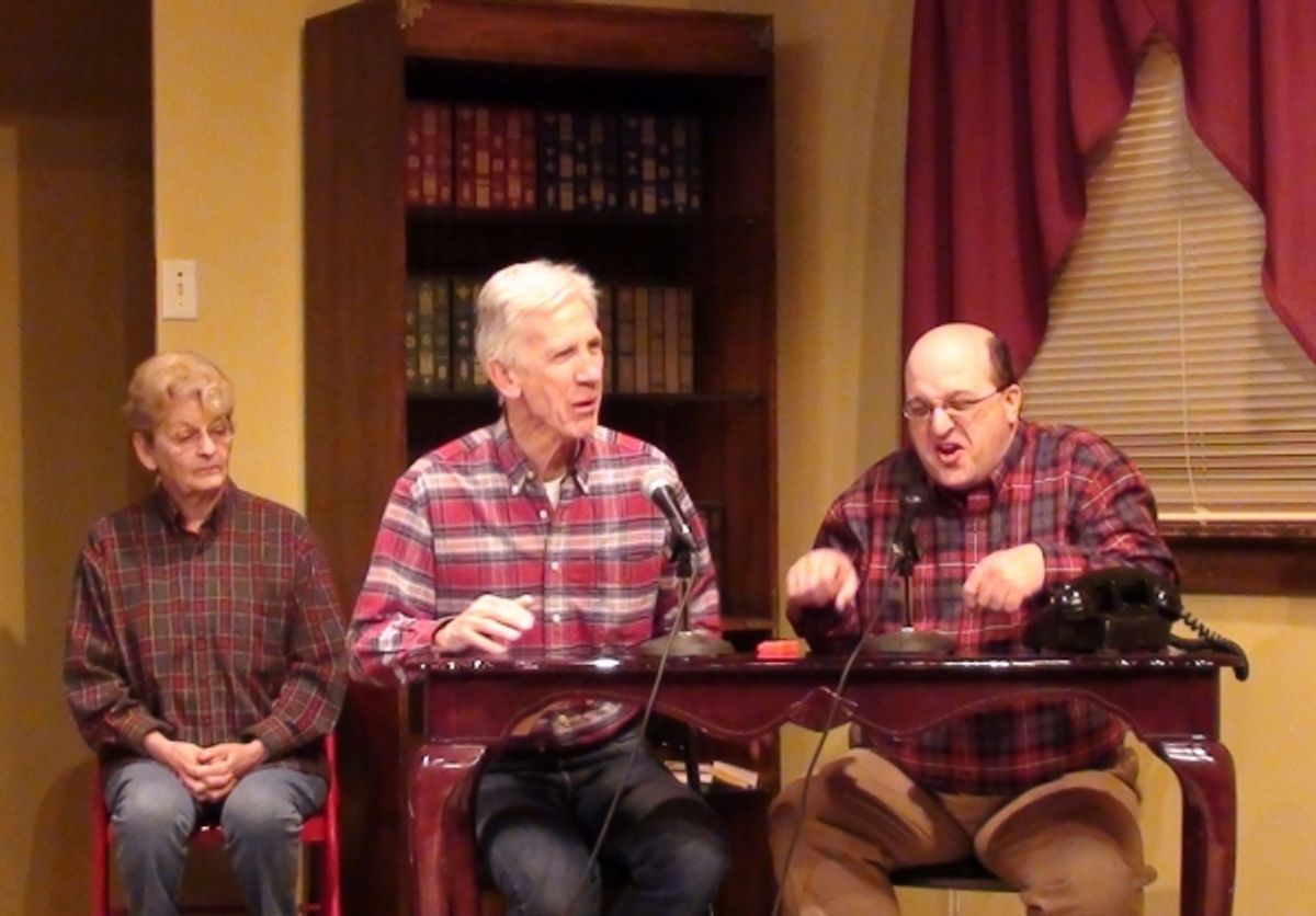 Karen Johnston, Jim Hoover, and David Cervera at 