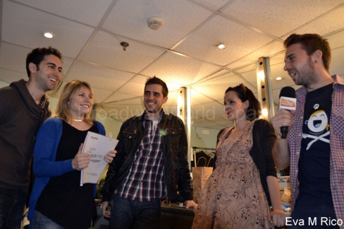 David Tortosa, Laura Castrillon, Jorge Gonzalo, Fanni Alcazar y Javier Fernandez at 