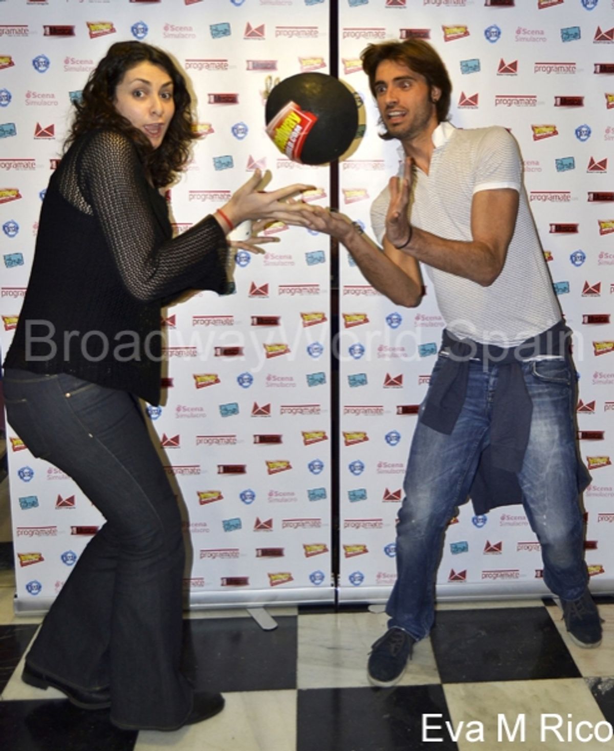 Sara Perez y Oscar Pinero at 