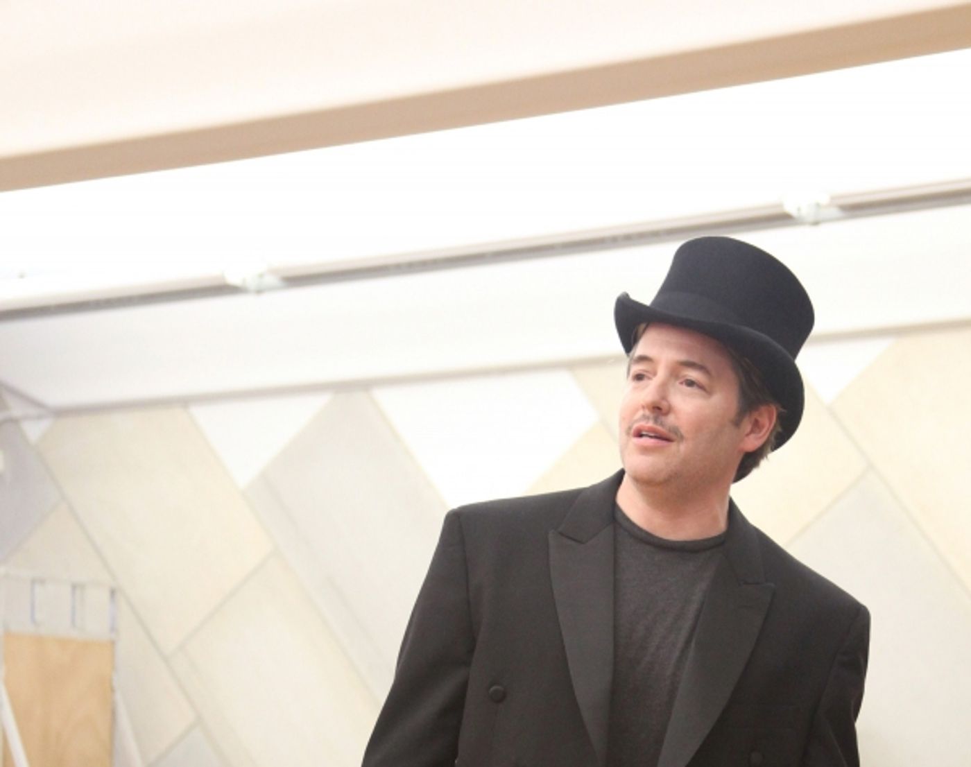 Photo Coverage: NICE WORK IF YOU CAN GET IT Meets the Press - Matthew Broderick, Kelli O'Hara and More!  Image