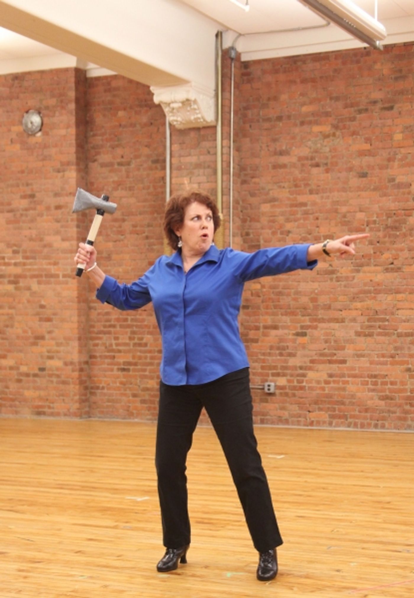 Photo Coverage: NICE WORK IF YOU CAN GET IT Meets the Press - Matthew Broderick, Kelli O'Hara and More!  Image