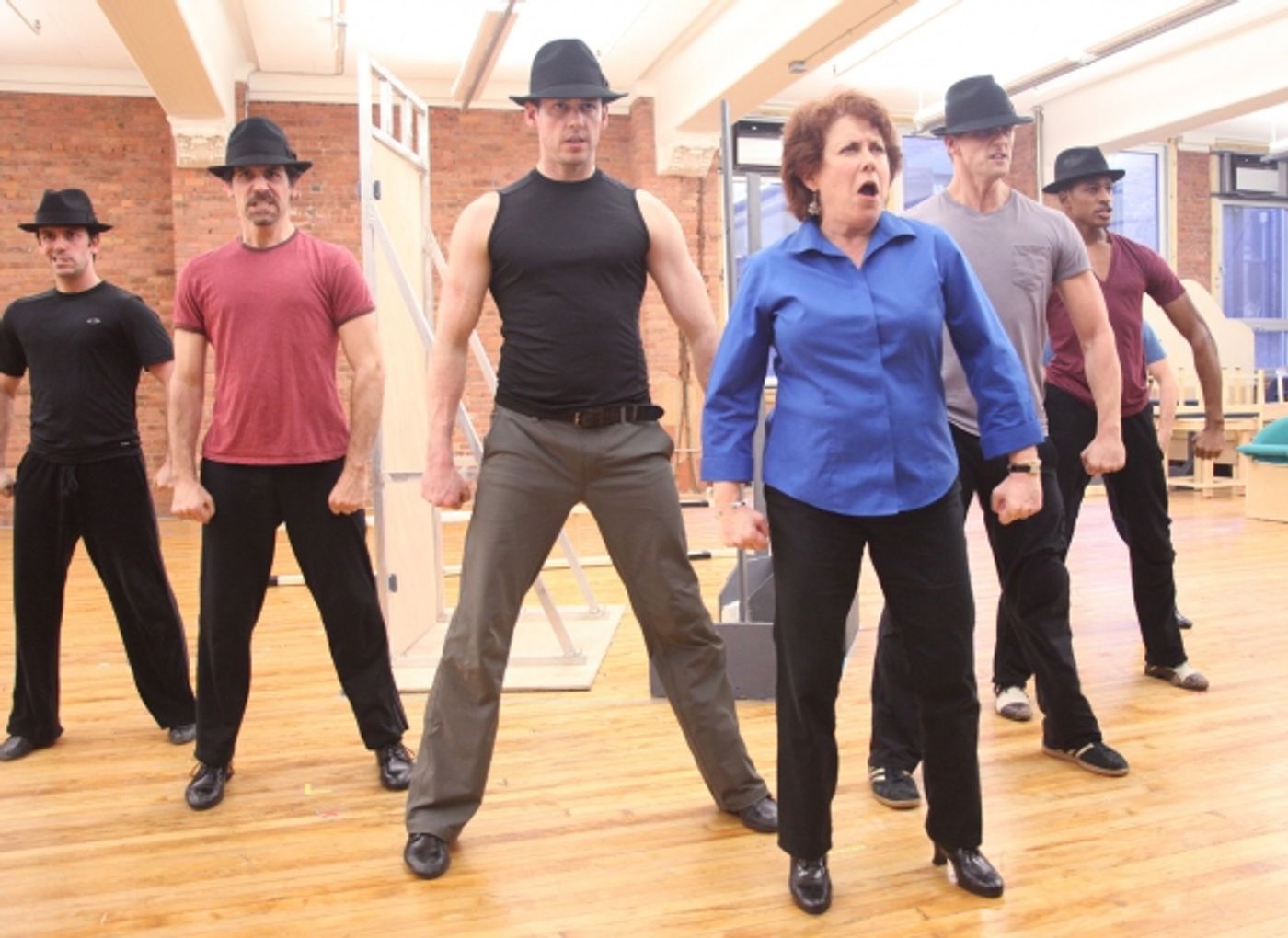 Photo Coverage: NICE WORK IF YOU CAN GET IT Meets the Press - Matthew Broderick, Kelli O'Hara and More!  Image