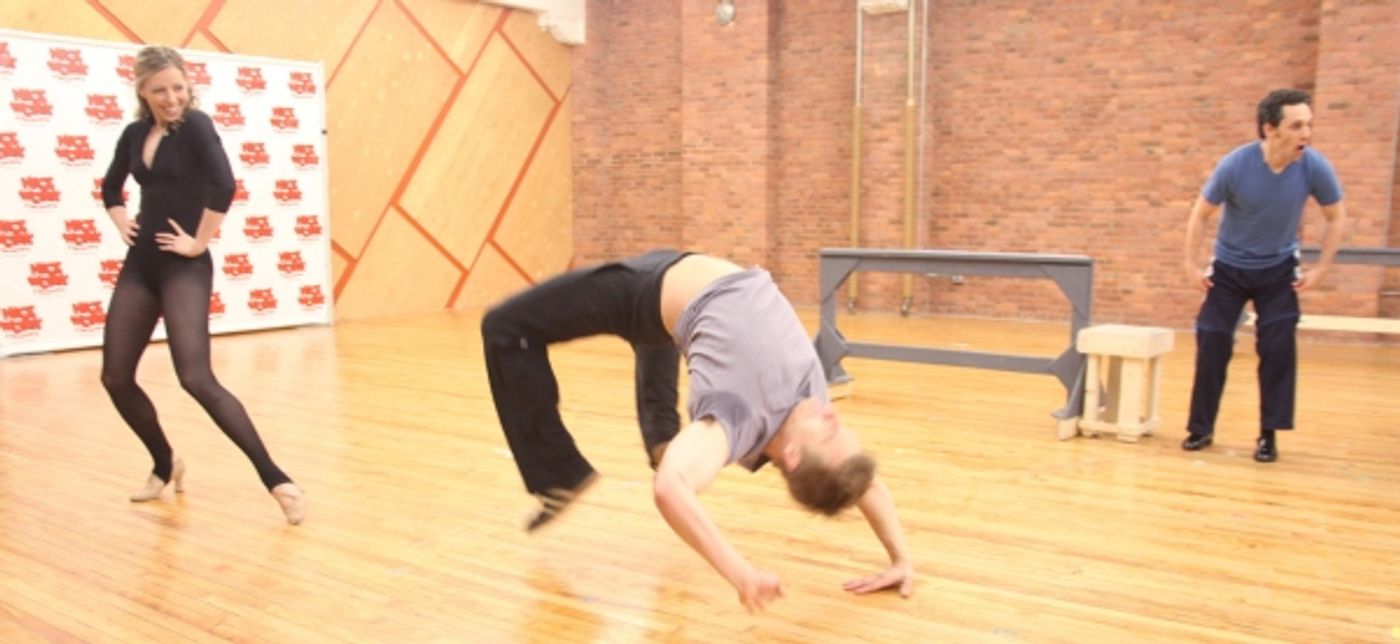 Photo Coverage: NICE WORK IF YOU CAN GET IT Meets the Press - Matthew Broderick, Kelli O'Hara and More!  Image