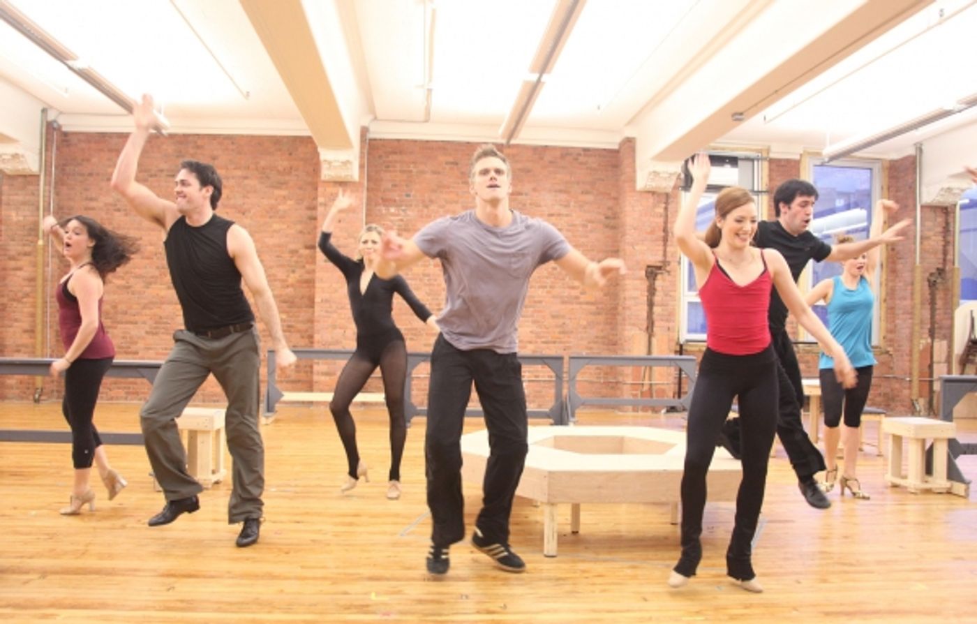 Photo Coverage: NICE WORK IF YOU CAN GET IT Meets the Press - Matthew Broderick, Kelli O'Hara and More!  Image