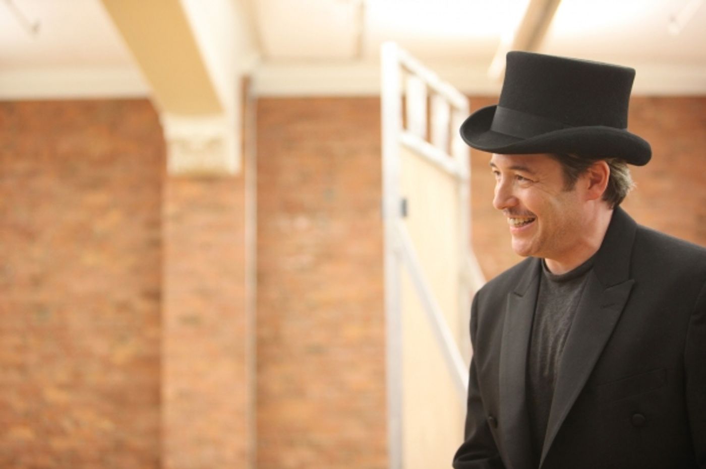 Photo Coverage: NICE WORK IF YOU CAN GET IT Meets the Press - Matthew Broderick, Kelli O'Hara and More!  Image