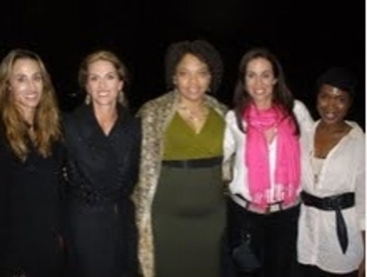 Cati Graber, Molly Rigdon, Diana Zollicoffer, Laura Bottini, Kenyetta Lethridge at 