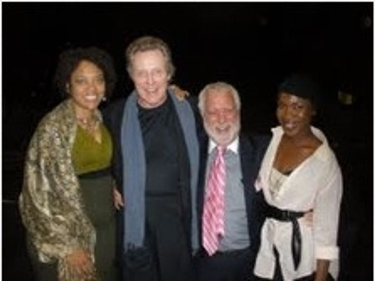 Diana Zollicoffer, Christopher Walken, Michael Mann, Kenyetta Lethridge at 