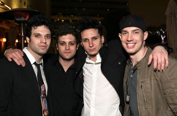 Jake Epstein, Van Hughes, Joshua Kobak and Scott J. Campbell Photo