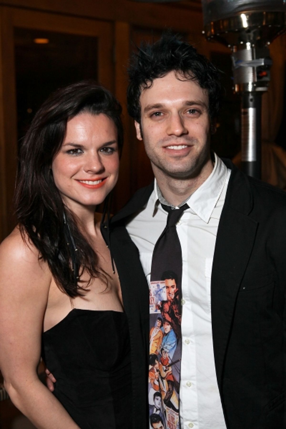 Leslie McDonel Jake Epstein at 