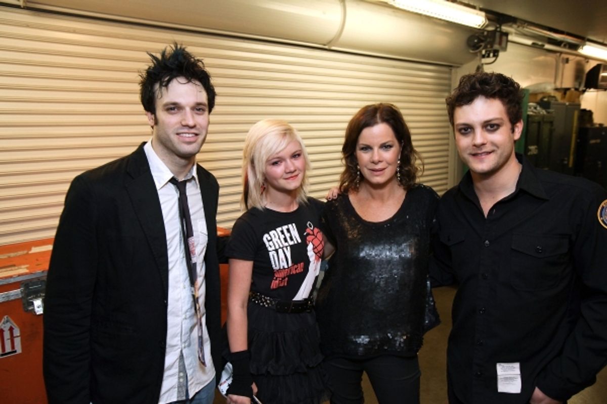 Jake Epstein, Eulala Scheel, Marcia Gay Harden and Van Hughes at 