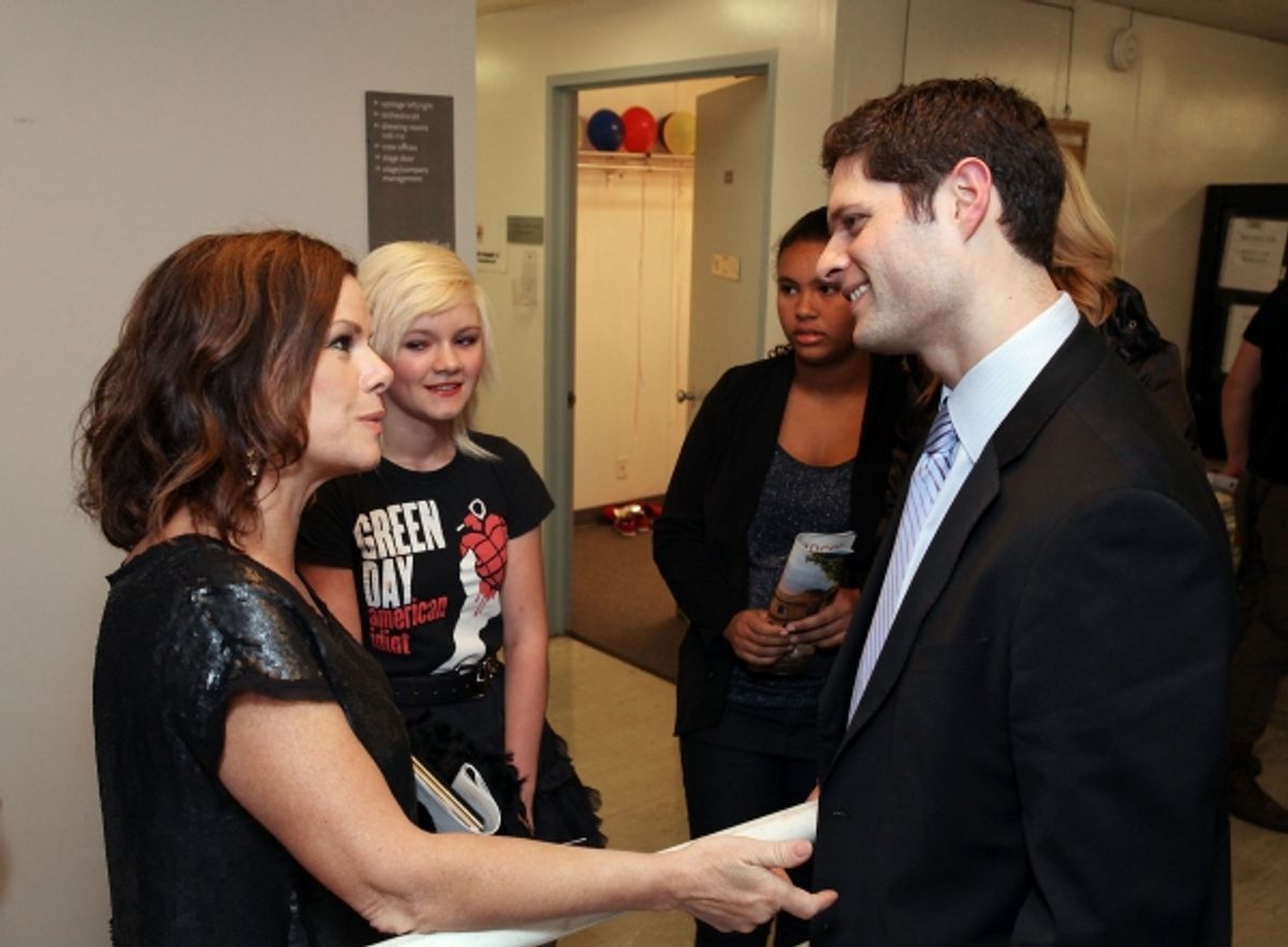 Marcia Gay Harden, Tom Kitt at 