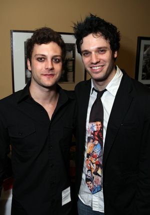 Van Hughes and Jake Epstein @ BroadwayWorld Van Hughes and Jake Epstein Photo