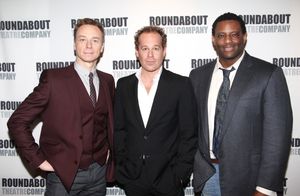 Ben Daniels, Adam James & David Aron Damane @ BroadwayWorld Ben Daniels, Adam James & David Aron Damane Photo