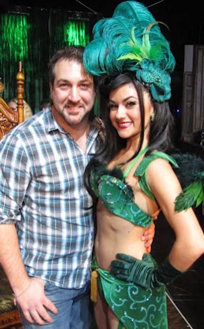 Joey Fatone and ABSINTHE's Green Fairy, Melody Sweets Photo