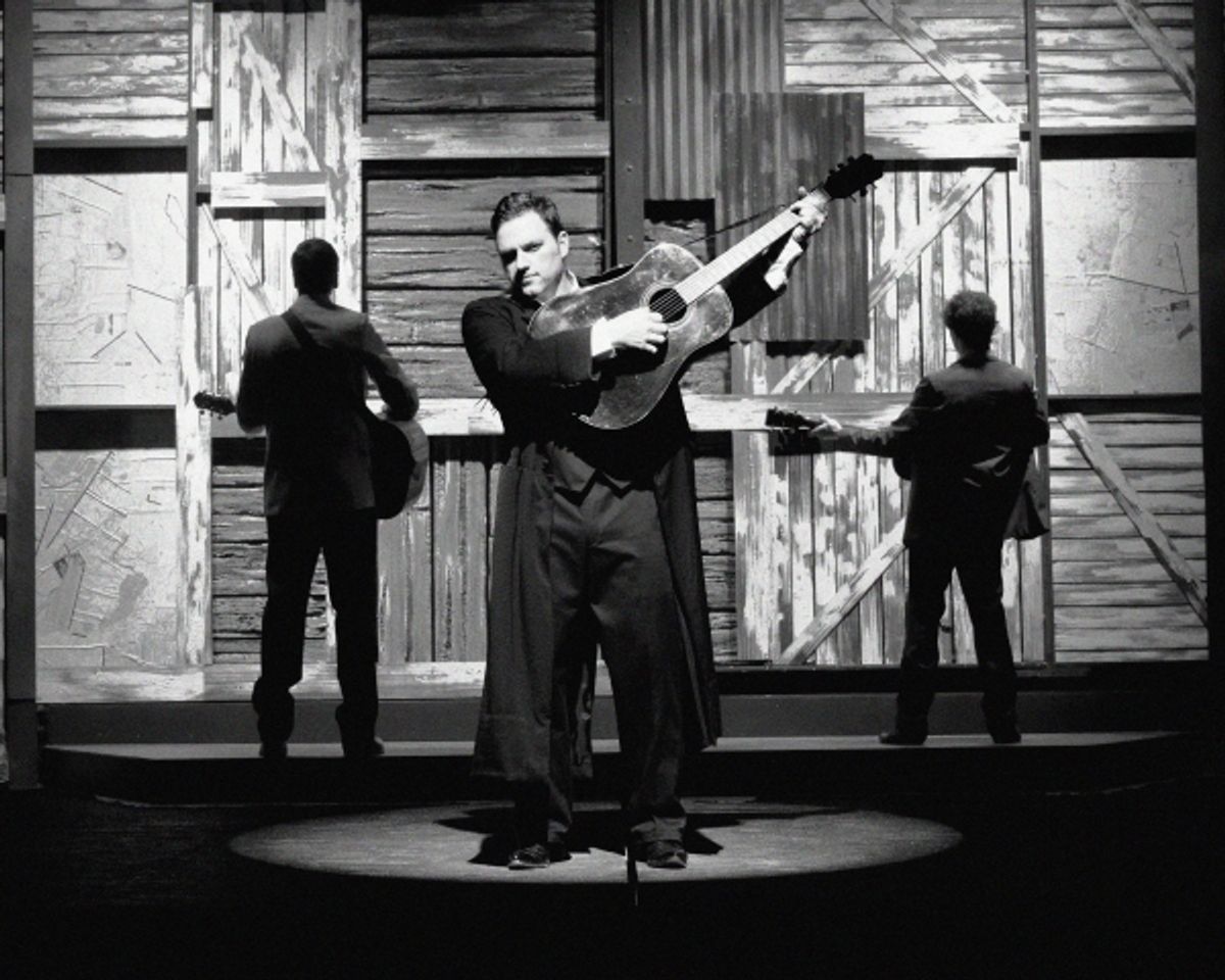 Randy Burk (center), Ben Watland (left), and Dane Van Brocklin (right) at 