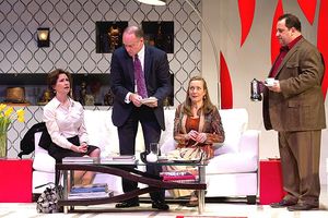 Susan Riley Stevens, Greg Wood, Julie Czarnecki and Ben Lipitz Photo