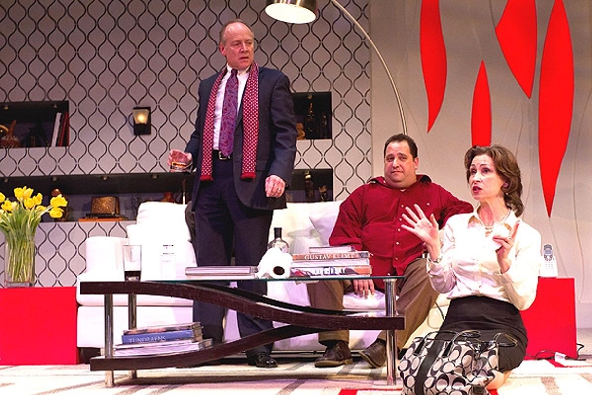 Greg Wood, Ben Lipitz and Susan Riley Stevens at 