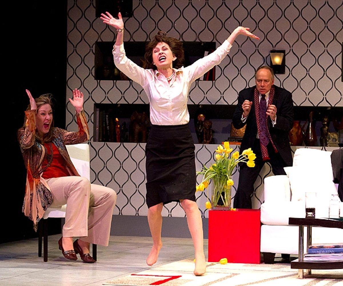 Julie Czarnecki, Susan Riley Stevens and Greg Wood at 