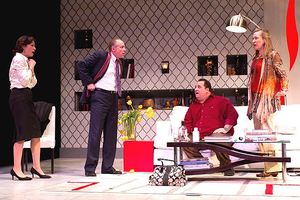 Susan Riley Stevens, Greg Wood, Ben Lipitz and Julie Czarnecki Photo