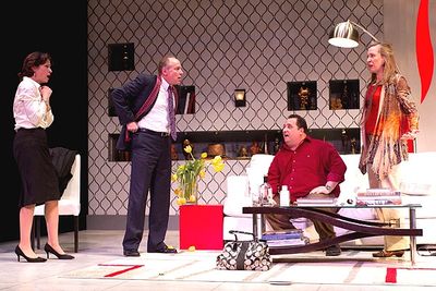 Susan Riley Stevens, Greg Wood, Ben Lipitz and Julie Czarnecki Photo