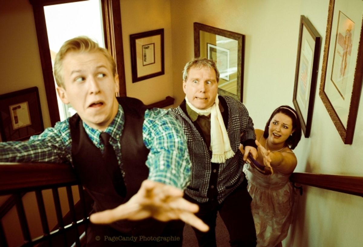 Jr. Cody Schuyler, Patrick Collins, and Rebecca Gholson at 