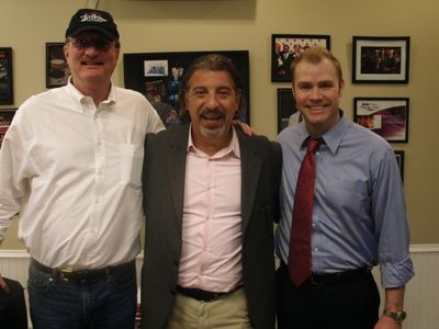 Ken Denison, Max McLean and Andrew Flanigan Photo