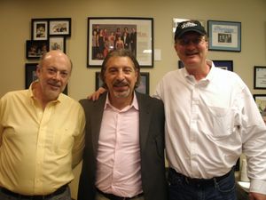 Lew Mead, Max McLean and Ken Denison @ BroadwayWorld Lew Mead, Max McLean and Ken Denison Photo