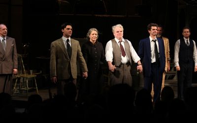 Bill Camp, Finn Wittrock, Linda Emond, Phillip Seymour Hoffman, Andrew Garfield, John Photo