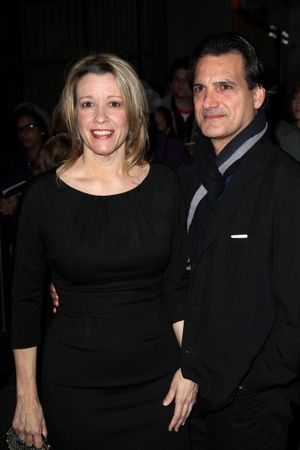 Linda Emond & Boyfriend Matte Osian @ BroadwayWorld Linda Emond & Boyfriend Matte Osian Photo