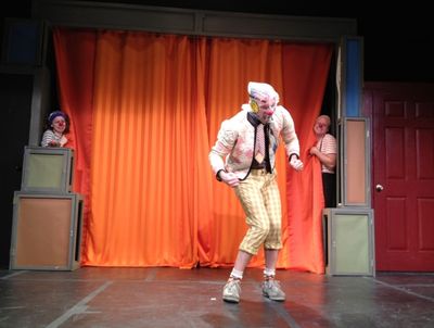 Julia Ogilvie, Carlton Ward and Alan Tudyk
 Photo