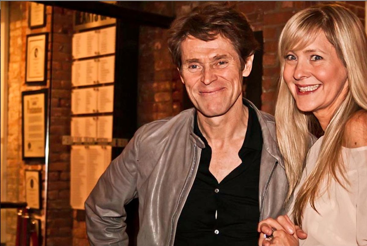 Willem Defoe and Linda Larkin at 